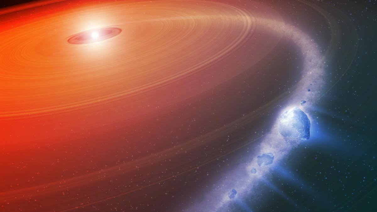 Plútóhoz hasonló bolygó élte túl a pusztulást egy távoli rendszerben