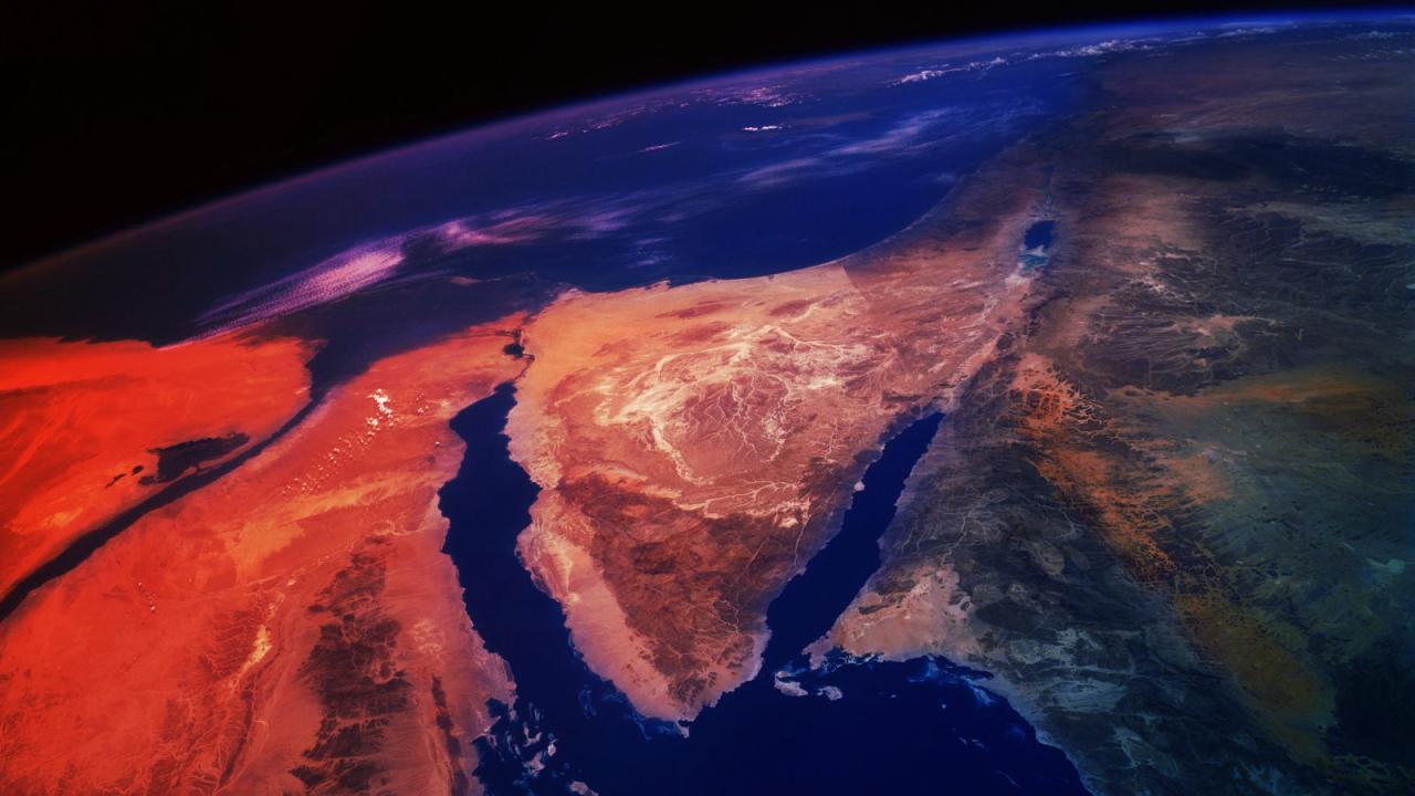 A Vörös-tenger szárazfölddé vált, majd özönvíz mosta el