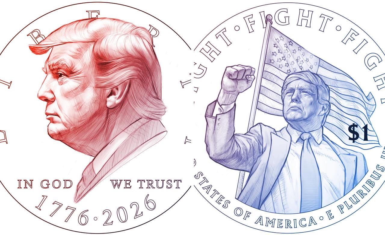 Az amerikai 250 éves évfordulóra jöhet Trump-érme?