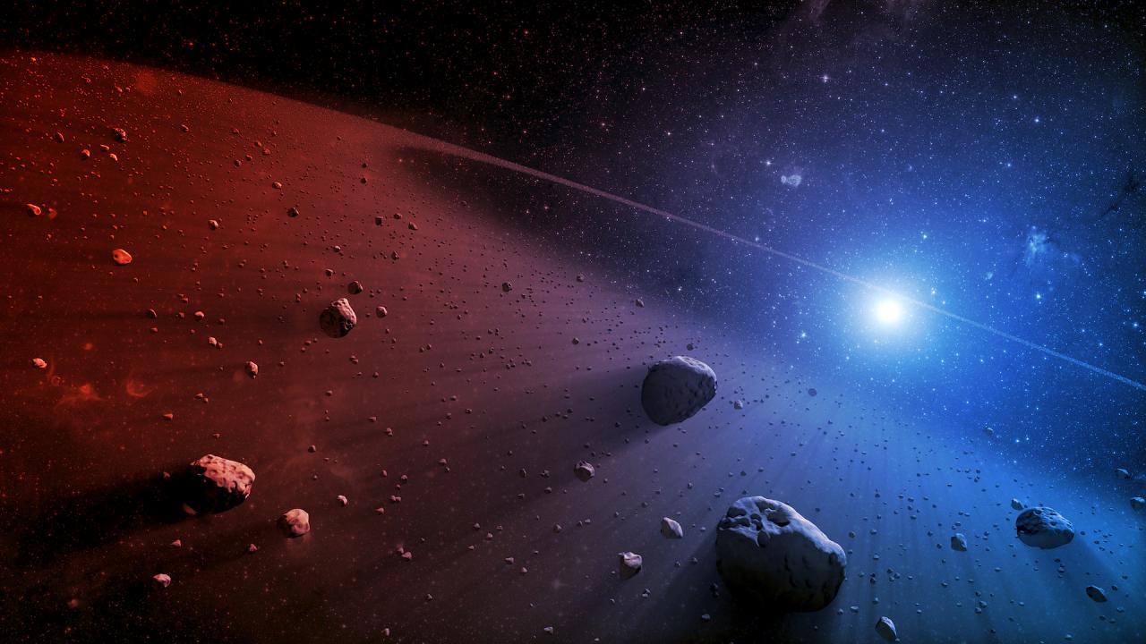 Az aszteroidaöv lassú eltűnése: már csak halvány árnyék önmagához képest