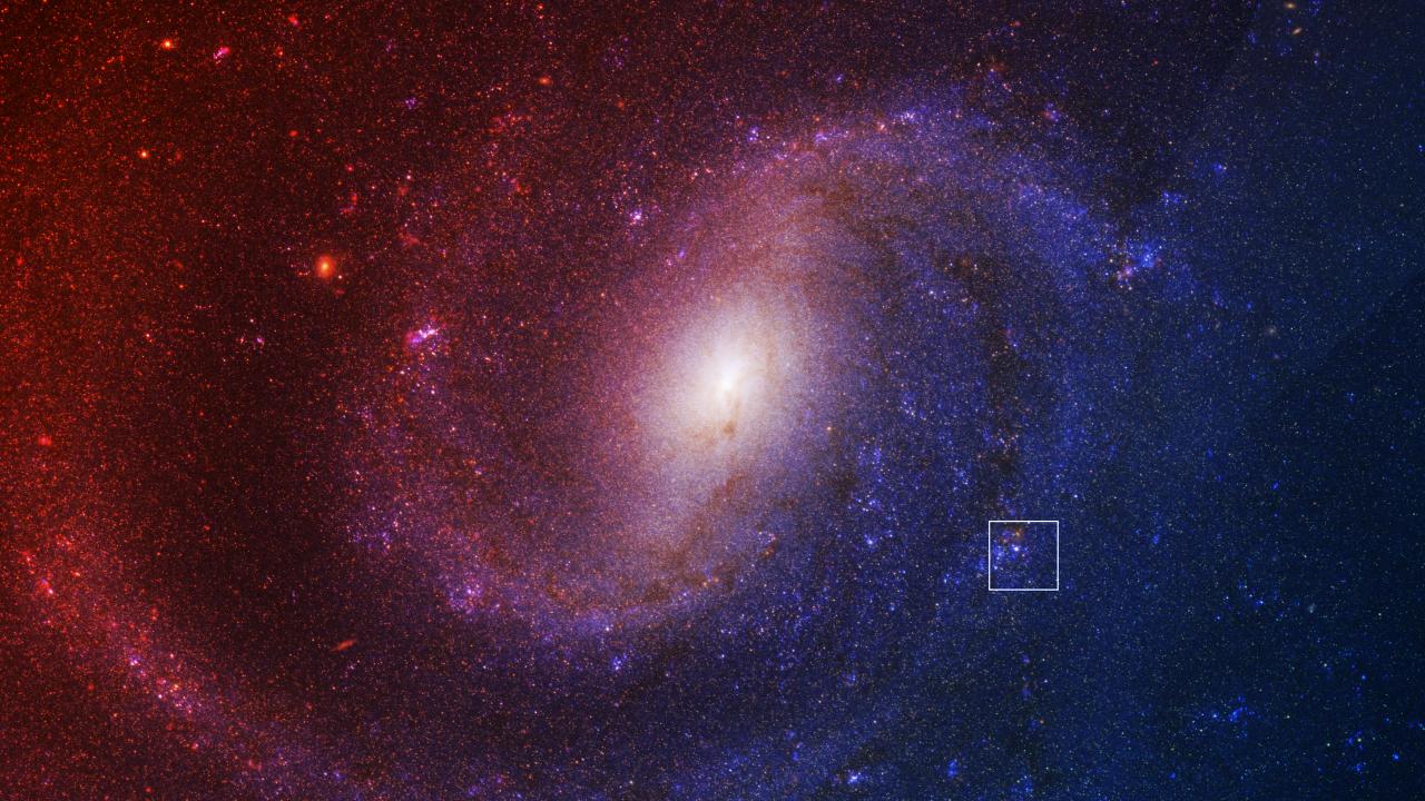 Az elrejtett szupersztár, amit csak a JWST vett észre