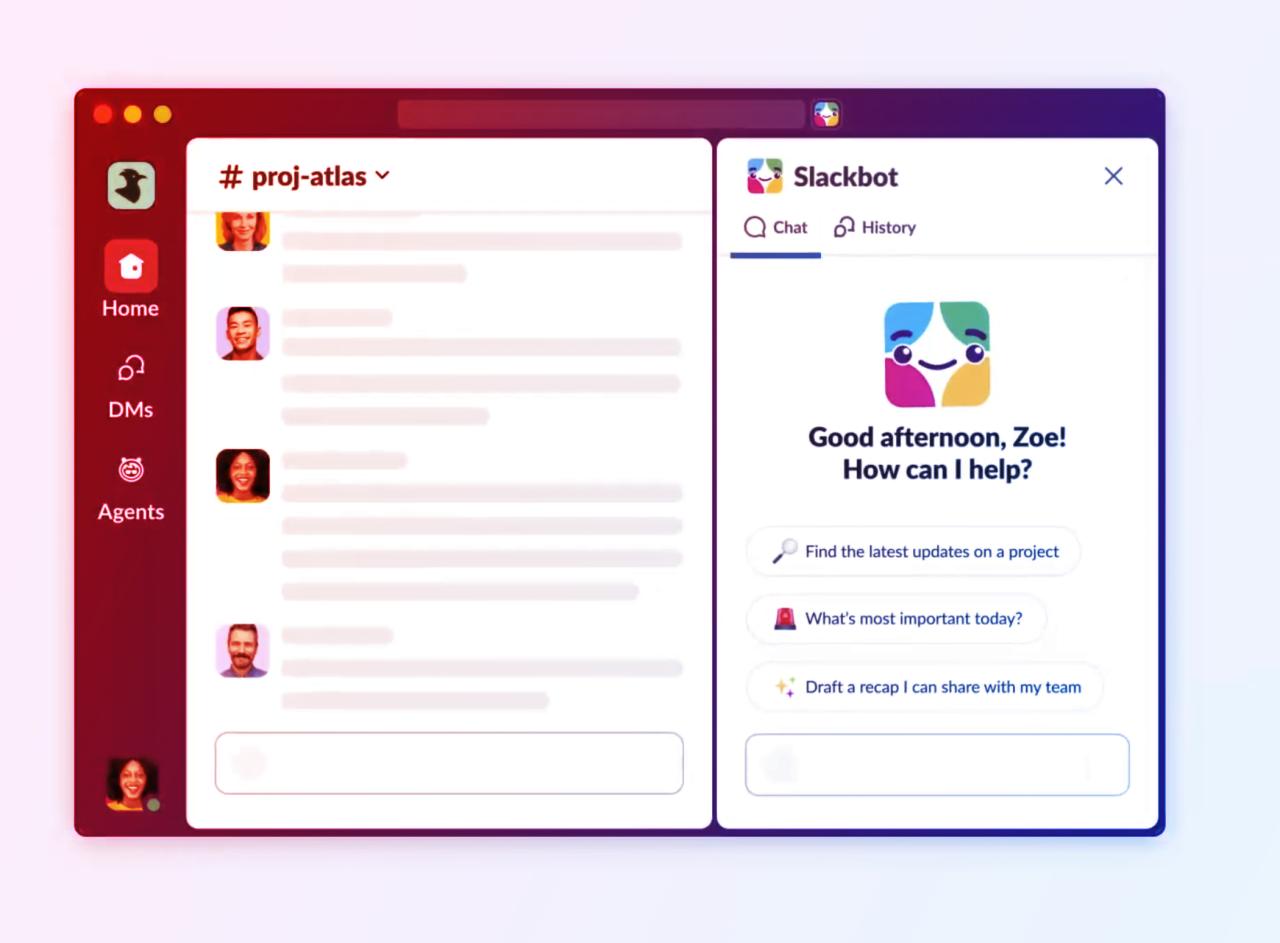 Az MI-s Slackbot megkönnyíti a munkahelyi káoszt