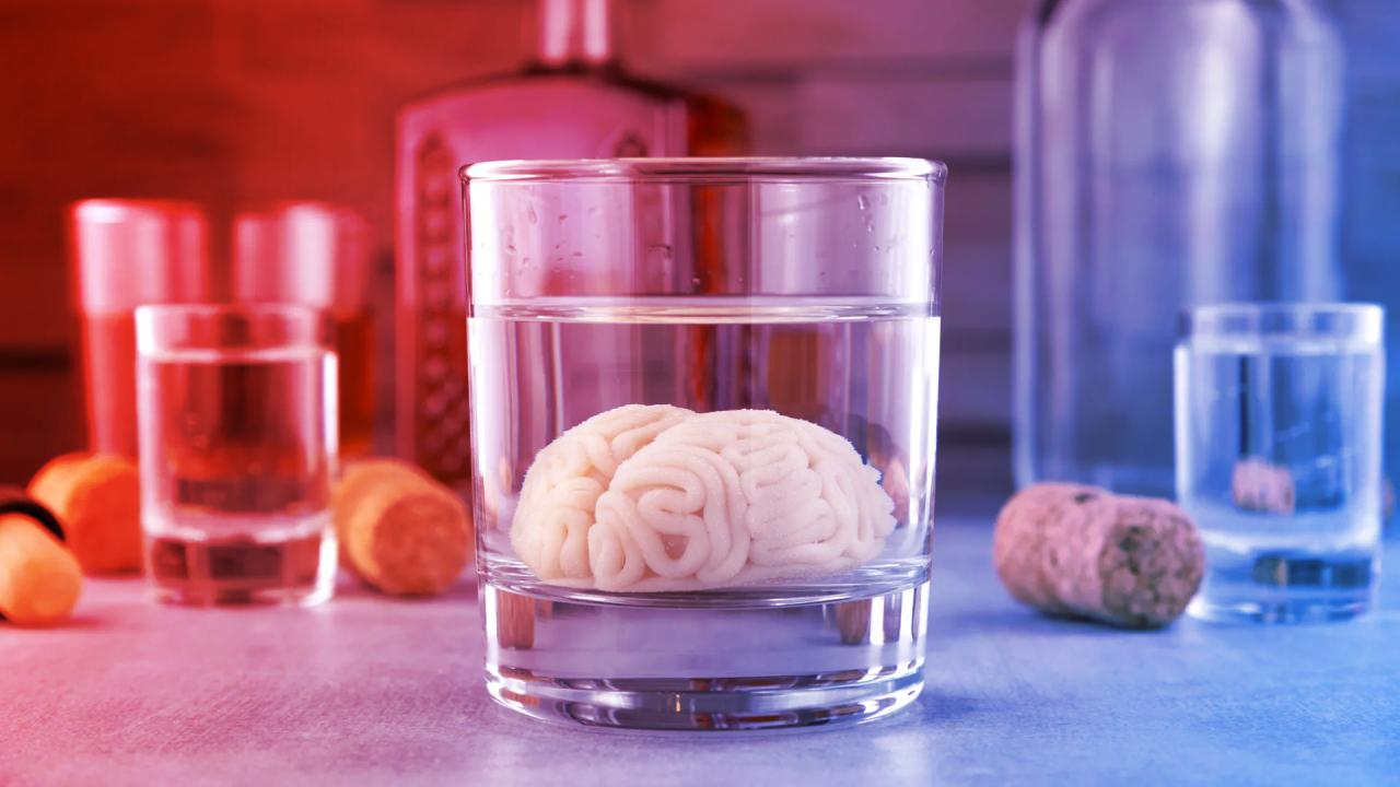 Már kevés alkohol is árt az agynak