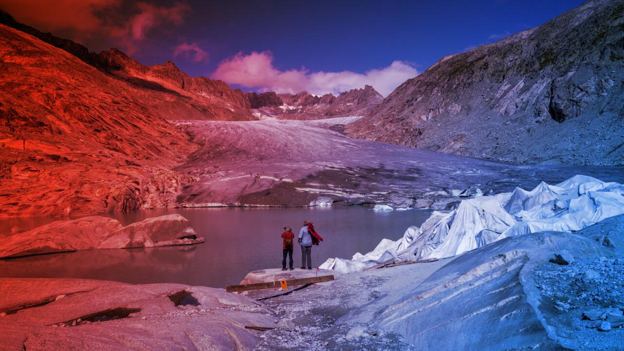 Vészesen zsugorodnak a svájci gleccserek, eltűnhetnek