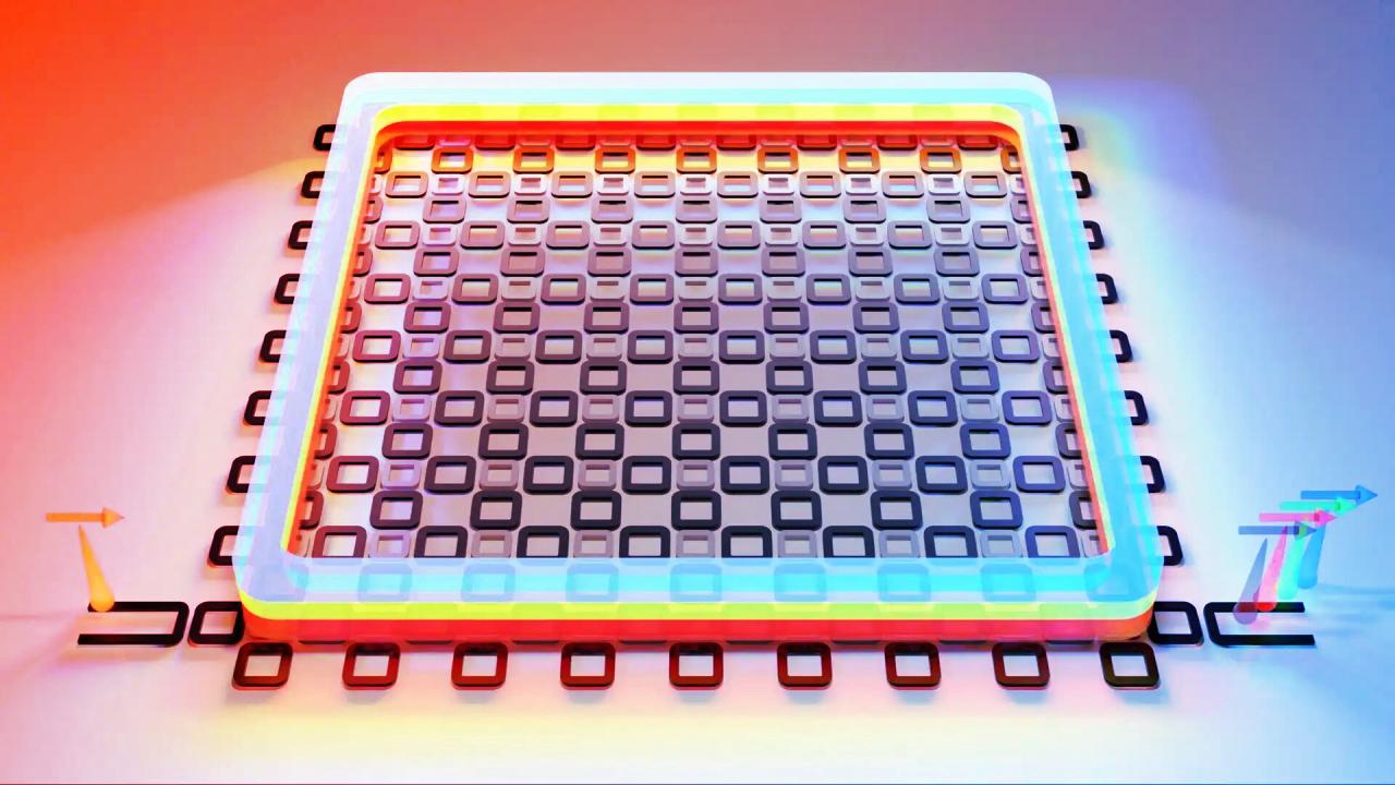 A fotonikus csodachip szivárványt varázsol egyetlen lézerből