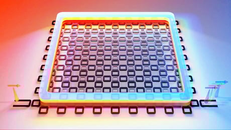 A fotonikus csodachip szivárványt varázsol egyetlen lézerből