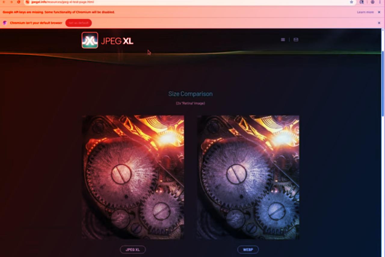 A JPEG XL visszatér a Chrome-ba – de mikor?