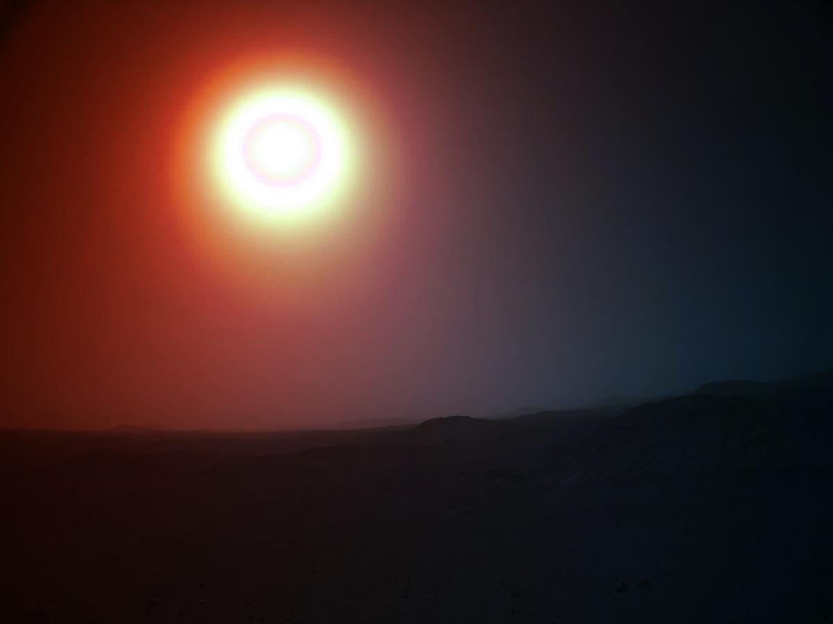 A Perseverance marsjáró már a Napot is kémleli