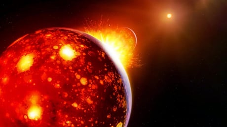 A titokzatos eltűnt bolygó, amelyből született a Hold