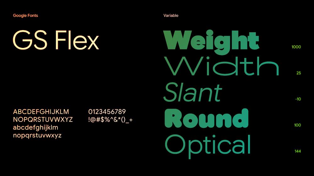 A vadonatúj Google Sans Flex betűtípus már letölthető