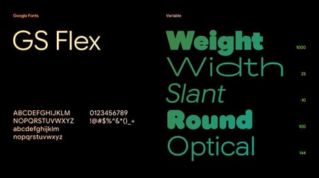 A vadonatúj Google Sans Flex betűtípus már letölthető