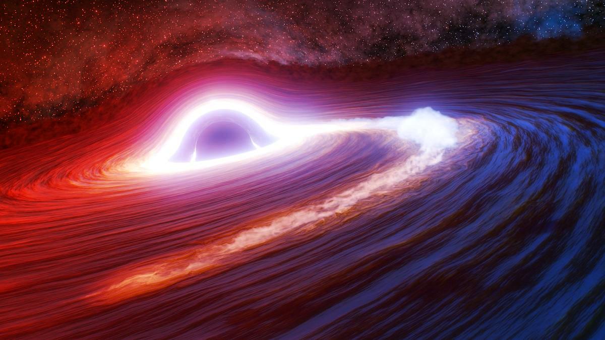Az eddigi legnagyobb fekete lyuk kitörését kapták lencsevégre