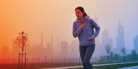 Az edzés sem ment meg a szmog ártalmaitól?