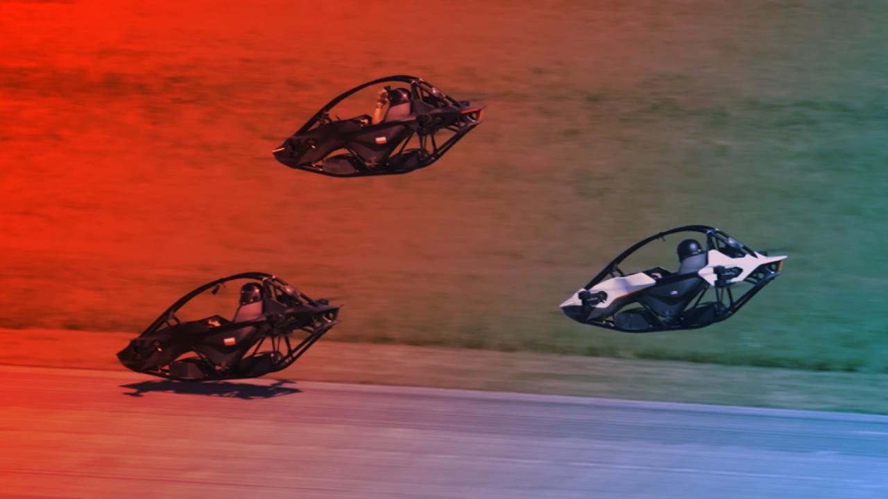 Az égi Forma–1: repülő autók versenye