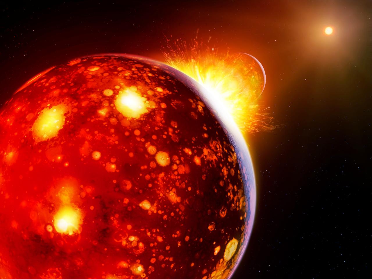 Az eltűnt bolygó rejtélye: hogyan született a Hold