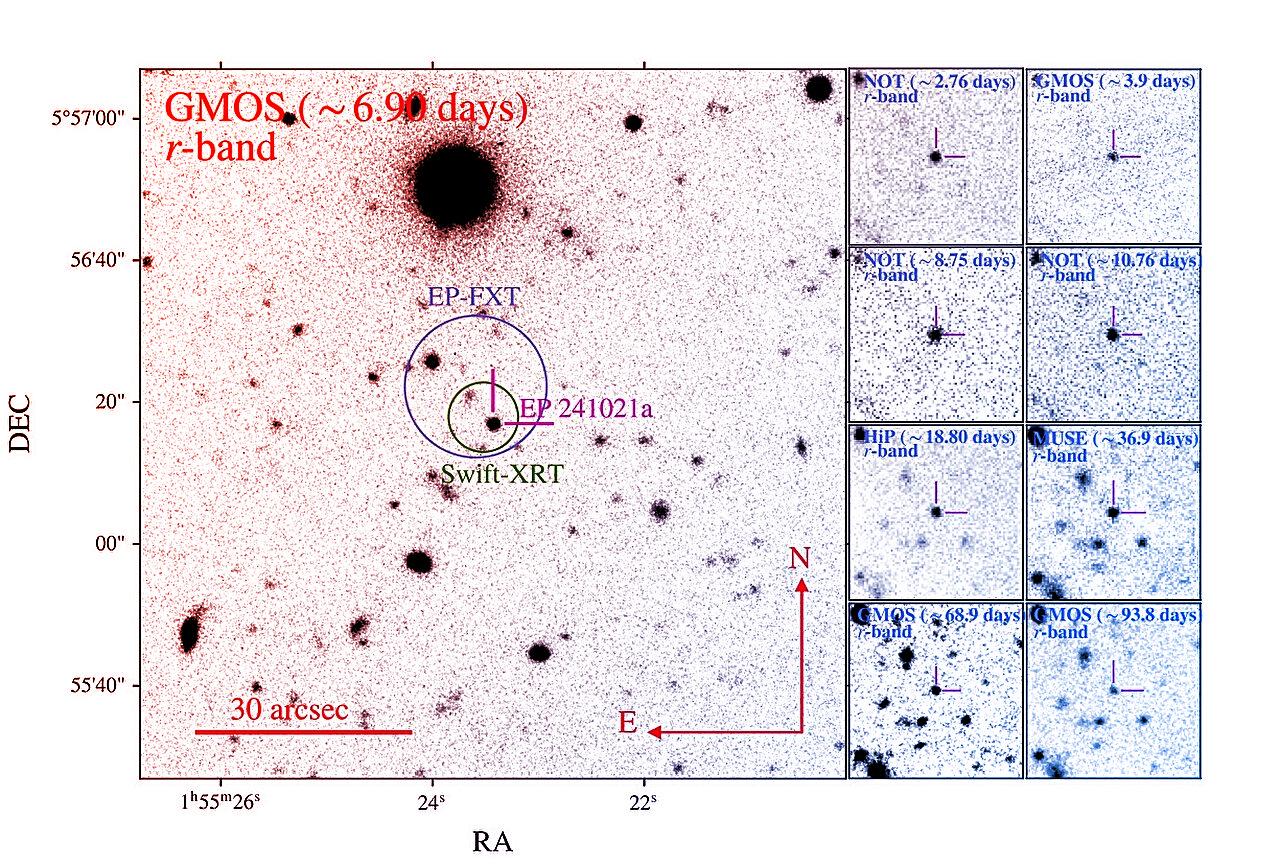 Az EP 241021a rejtélye: villámgyors röntgenjel egy haldokló csillagtól?
