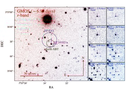 Az EP 241021a rejtélye: villámgyors röntgenjel egy haldokló csillagtól?