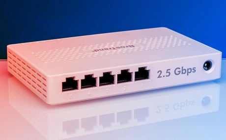 Az olcsó, 2,5 GbE-s switch, amire mindenki vadászik