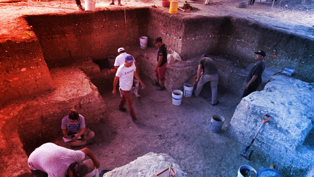 Az ősi maja város a világegyetem képmása volt