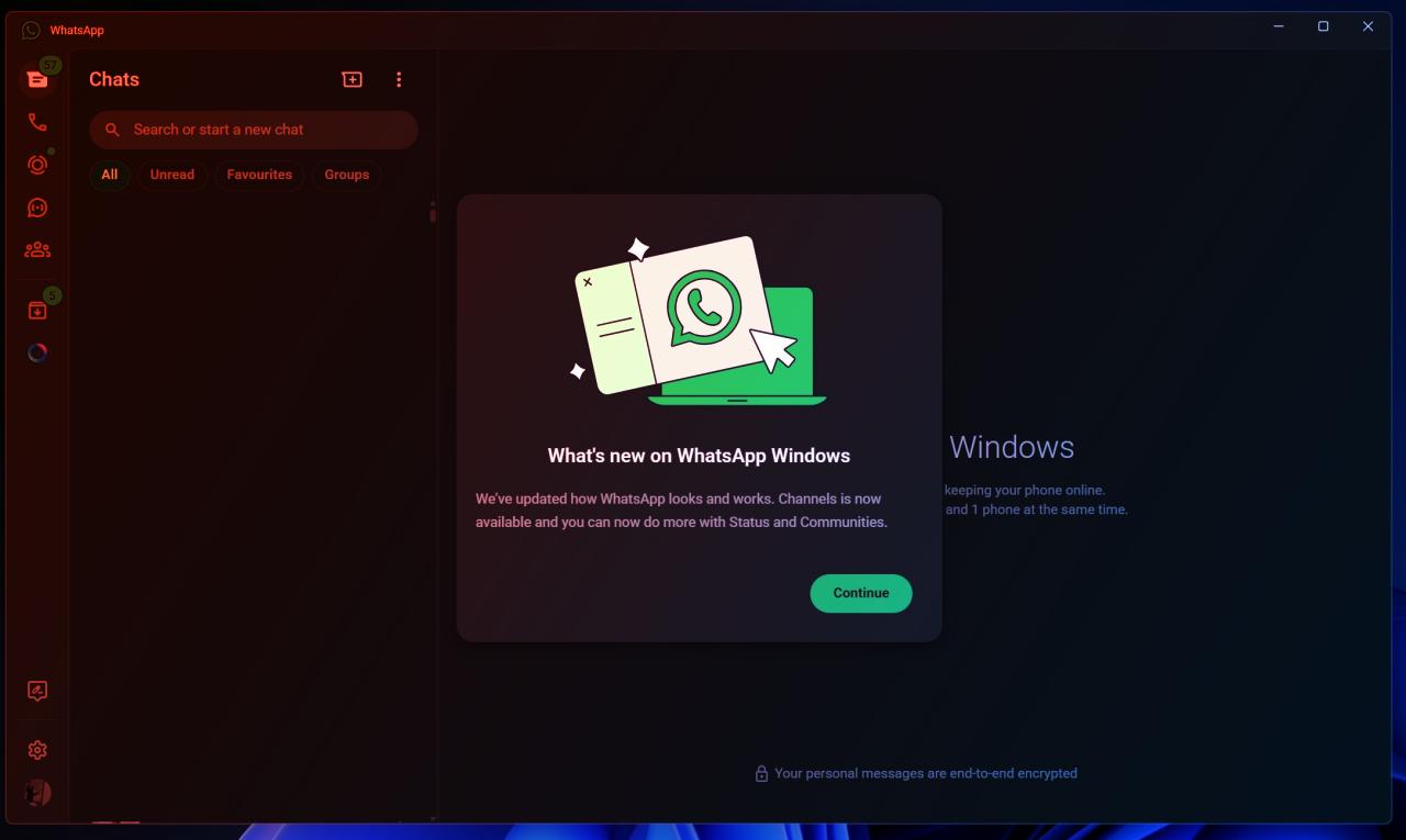 Az új WhatsApp Windows 11-en rémálom: csigalassú, megeszi a memóriát