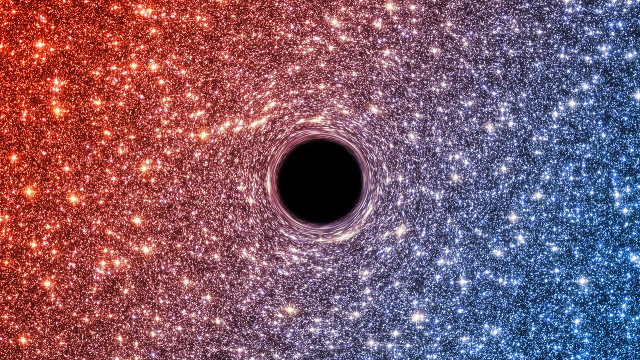 Egy embert szétszakít a fekete lyuk