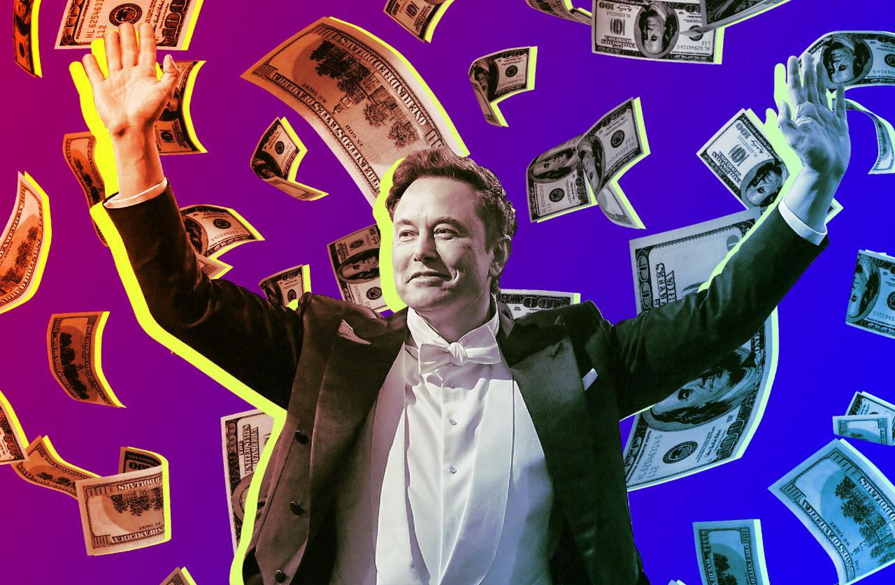 Óriási fizetéssel tartják Muskot a Teslánál