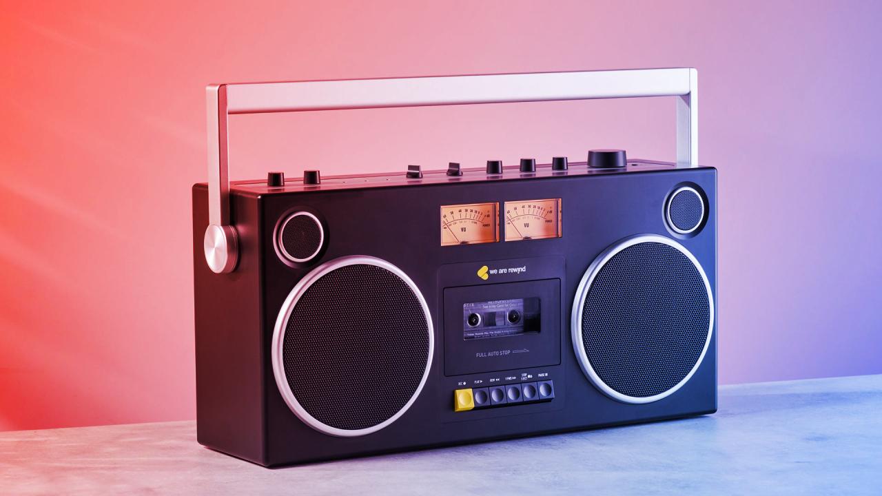 A boombox, ami visszahozza a kazetták aranykorát
