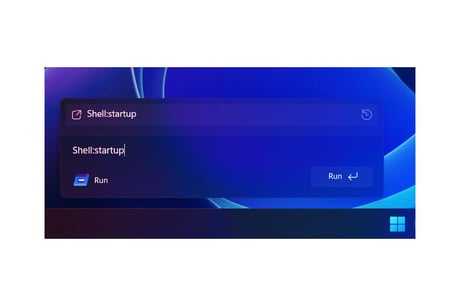A Futtatás ablak végre normális dizájnt kapott Windows 11-en