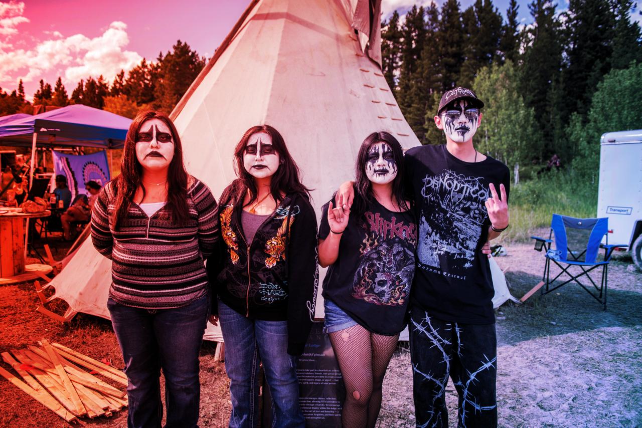 A heavy metal gyógyítja a tinik lelkét a Blackfeet rezervátumban