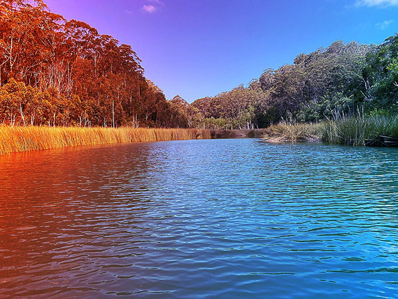 A K’gari legendás tavai az idő szorításában