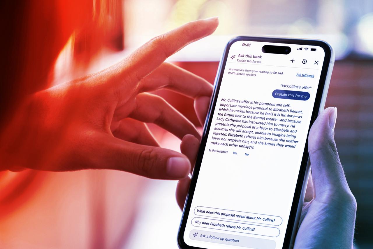 A Kindle új trükkje: a könyv, ami visszabeszél