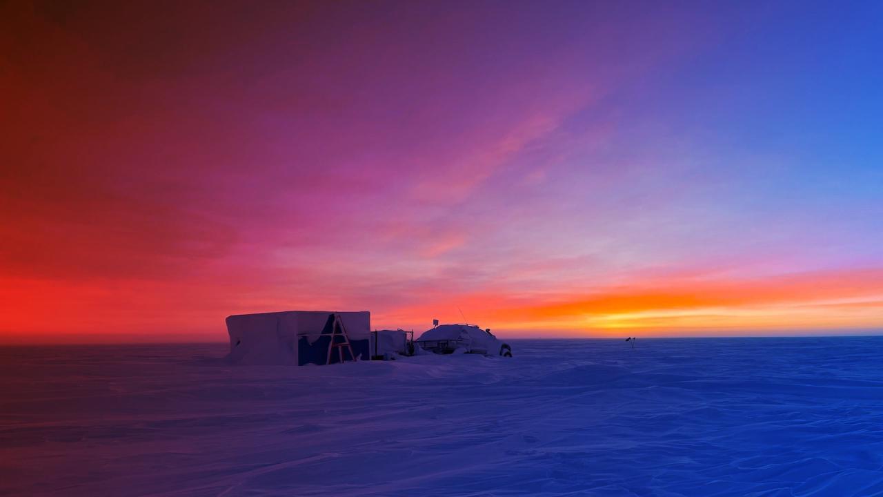 A lélek jégtánca: halálos verseny a Déli-sarkért