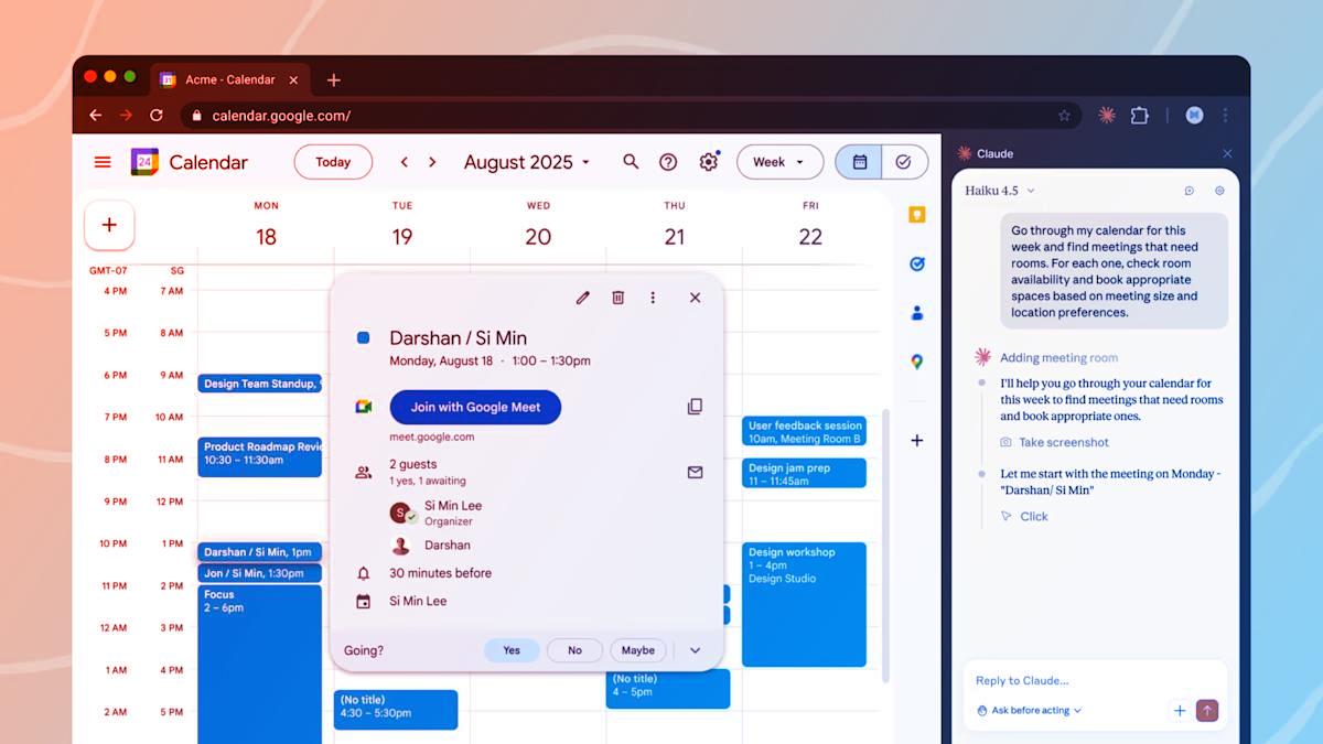 A mesterséges intelligencia beköltözött a Chrome-ba: itt a Claude-bővítmény