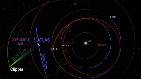 A NASA az űrből kapta lencsevégre a különleges üstököst