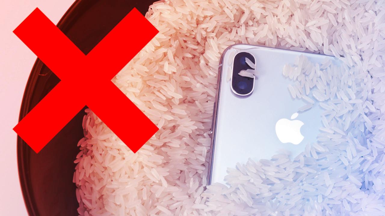 A vizes telefon és a rizs: mítosz vagy életmentő trükk?