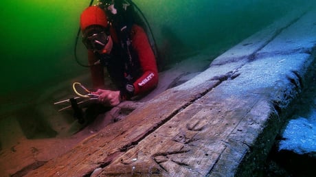 Az elveszett fáraók fényűző hajója bukkant fel Alexandriánál