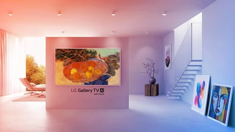 Az LG műalkotásként állítja színpadra legújabb tévéjét