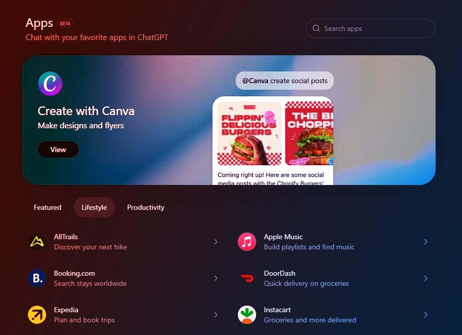 Az OpenAI megnyitotta a ChatGPT-alkalmazásboltot