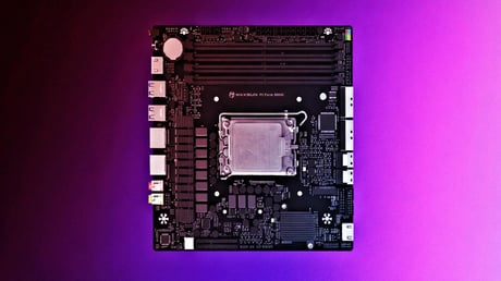 Az új Mini-ITX alaplap, ami még az Nvidia MI-gépét is lenyomná