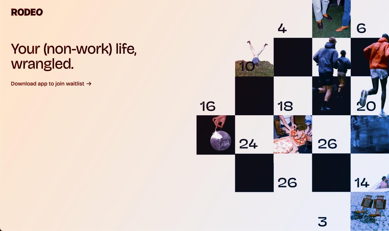 Az új Rodeo: közös programtervezés valós időben