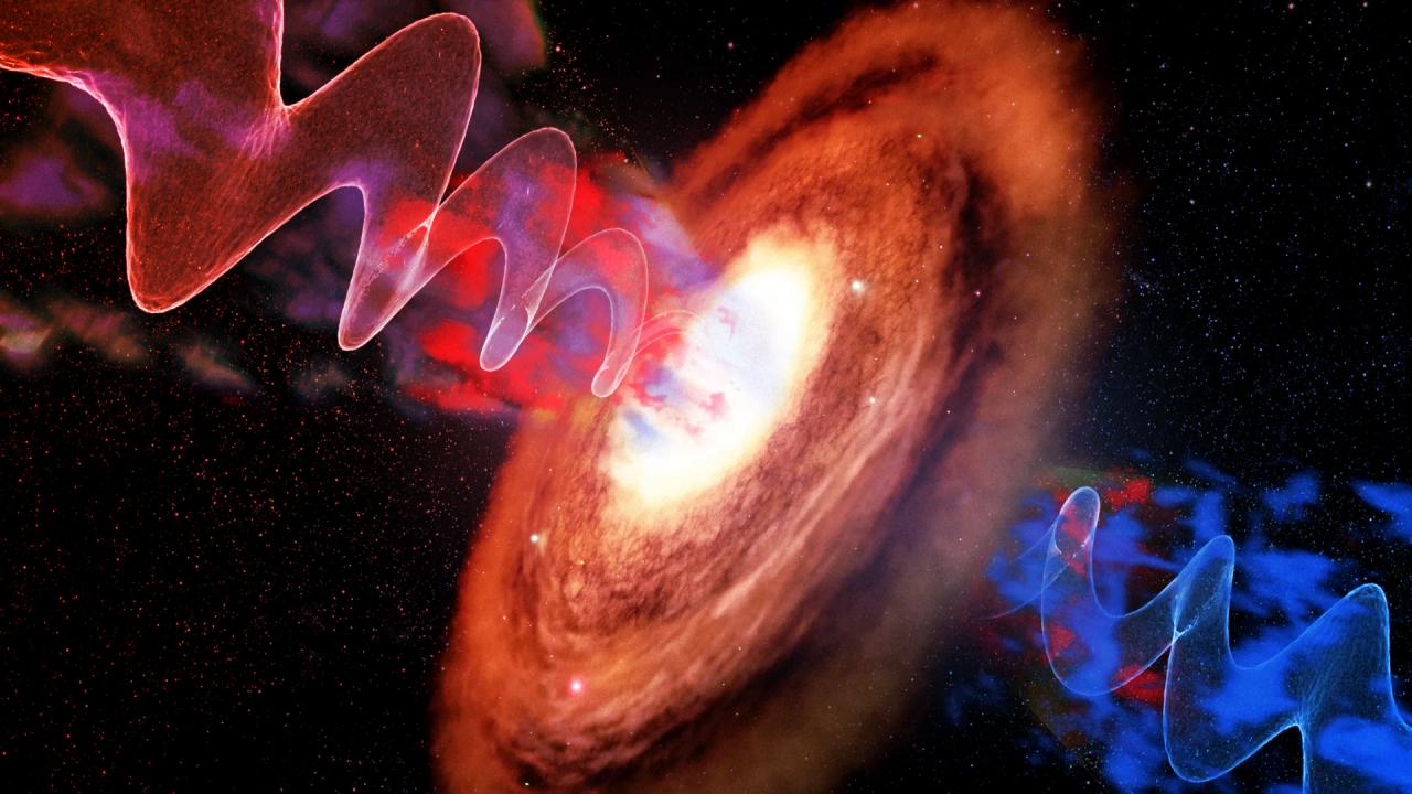 A James Webb észlelte az univerzum eddigi legnagyobb galaktikus kitörését