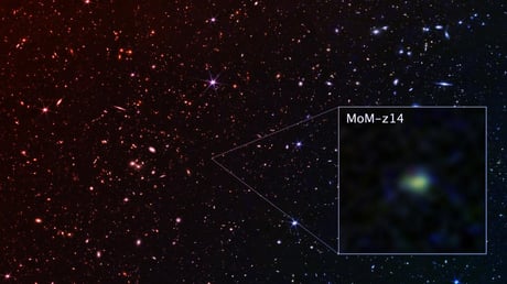 A James Webb-űrtávcső rábukkant az eddigi legősibb galaxisra