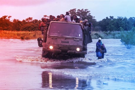 A pusztító áradások káoszba taszították Dél-Afrikát és Mozambikot