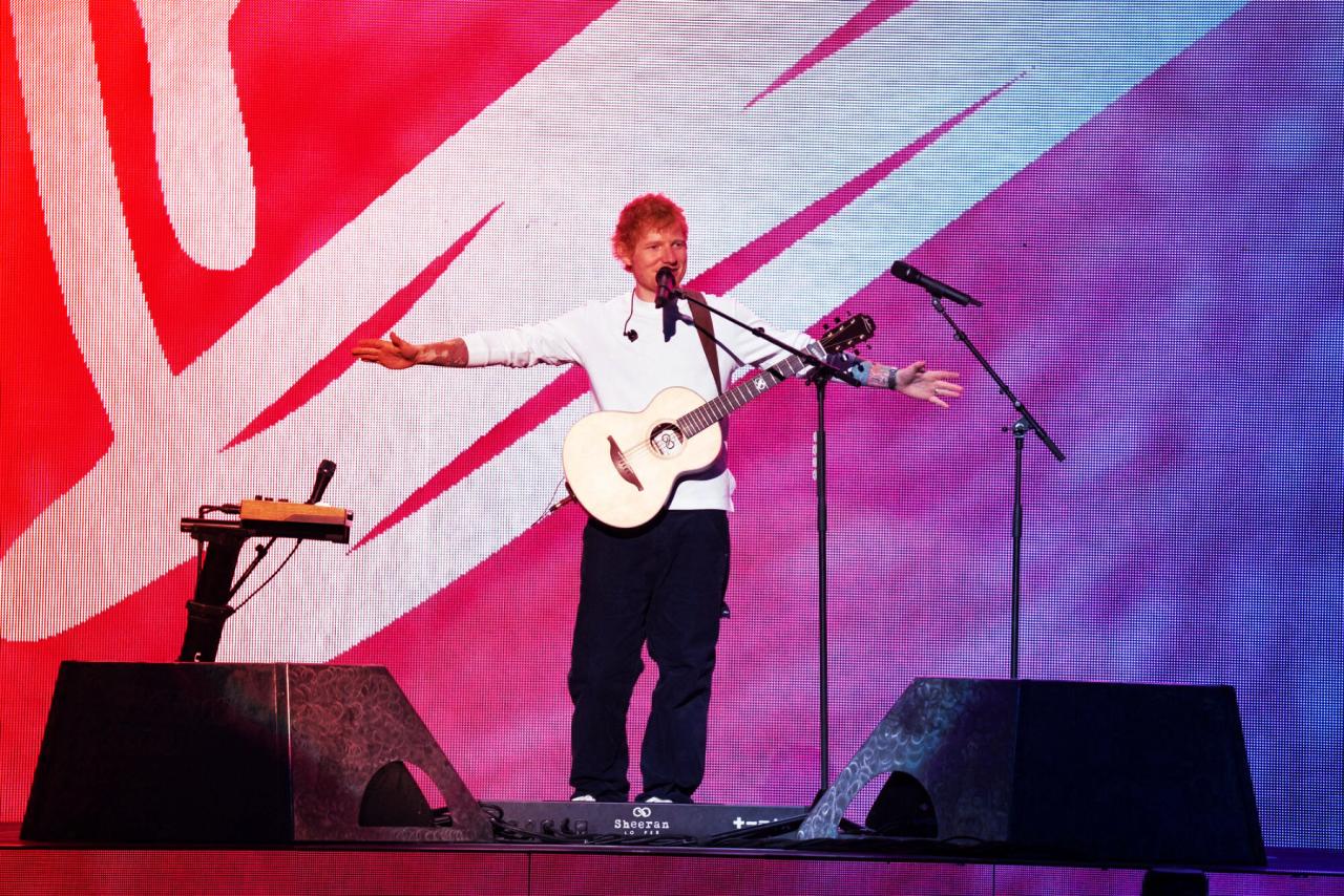 A rajongók kezébe kerül az Ed Sheeran-turné setlistje