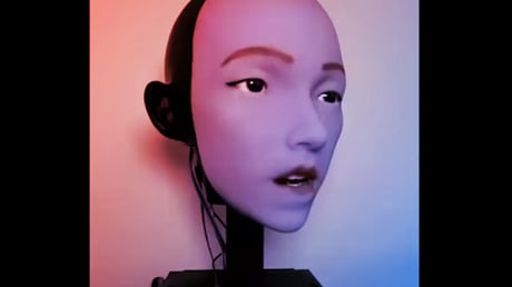 A világ első robotarca, amely úgy mozgatja ajkát, mint egy ember