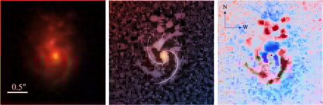 A világegyetem első küllős spirálgalaxisára bukkantak