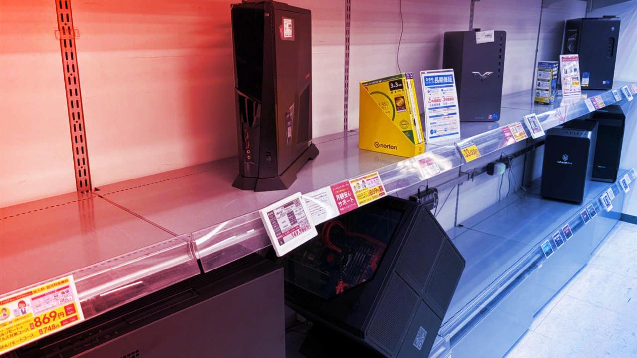 Az akihabarai bolt kétségbeesetten könyörög régi PC-kért: mindenből kifogytak