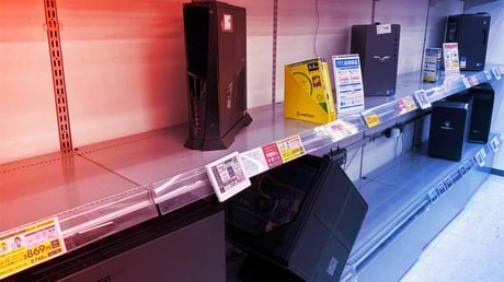 Az akihabarai bolt kétségbeesetten könyörög régi PC-kért: mindenből kifogytak