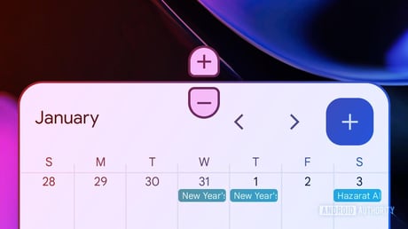 Az Android 16-ban végre gombokkal is állíthatod a widgetek méretét