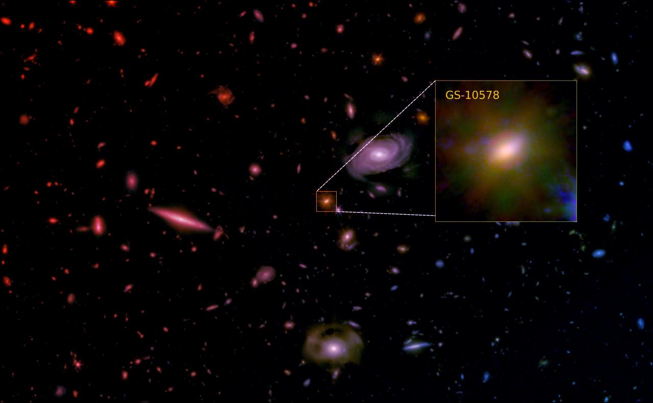 Az éhező galaxis: a fekete lyuk lassú gyilkossága